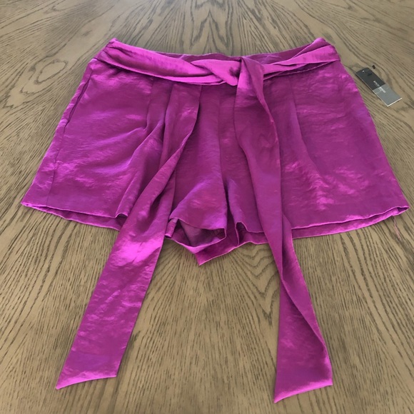 NWT Bisou Bisou Wrap Tie Shorts - Picture 10 of 10